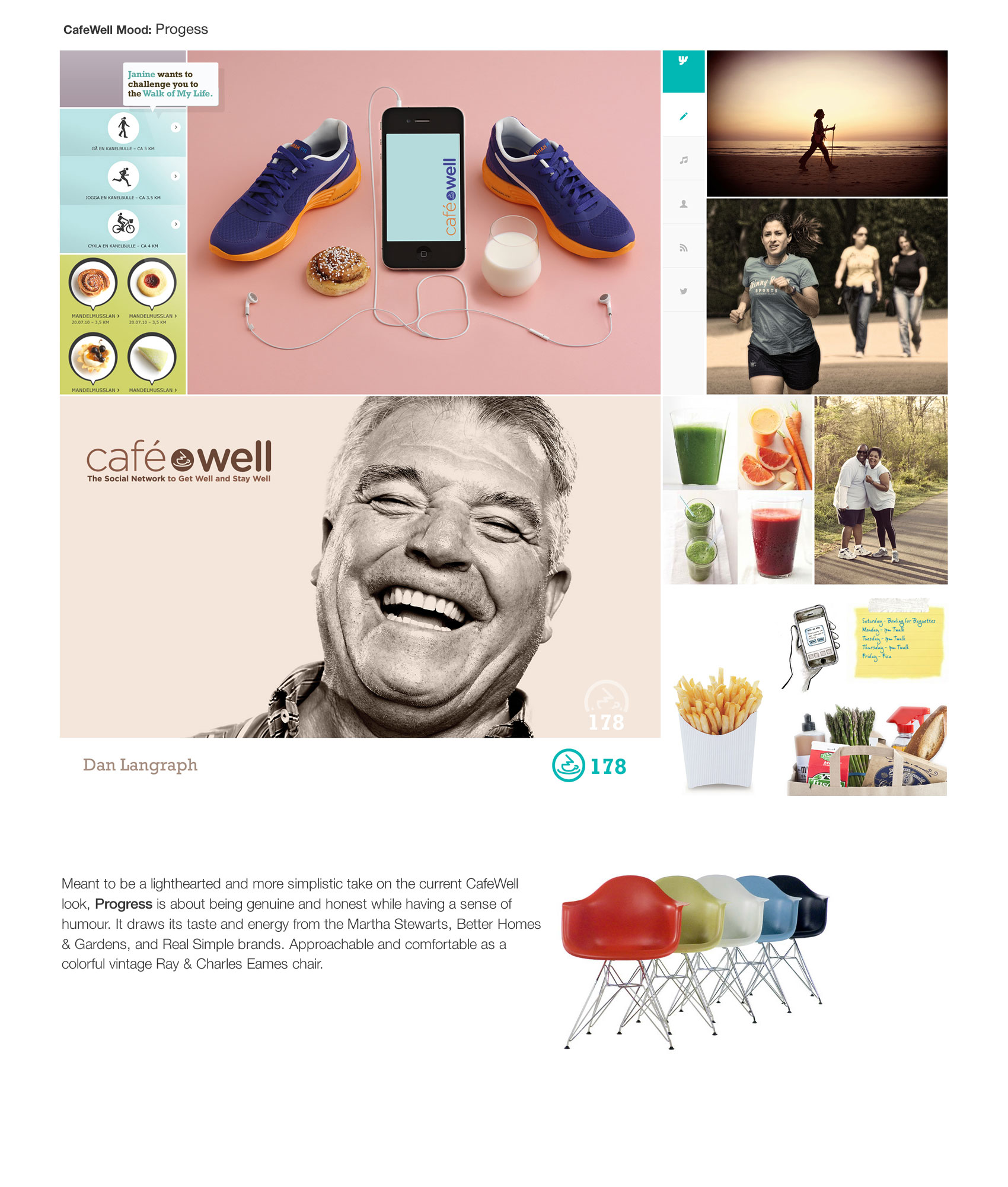 CafeWell Design Moodboard